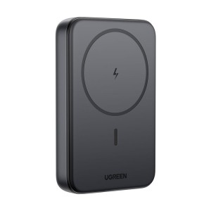 Powerbank magnetyczny 10000mAh Ugreen PB763, Qi2, USB-C, 20W (czarny)