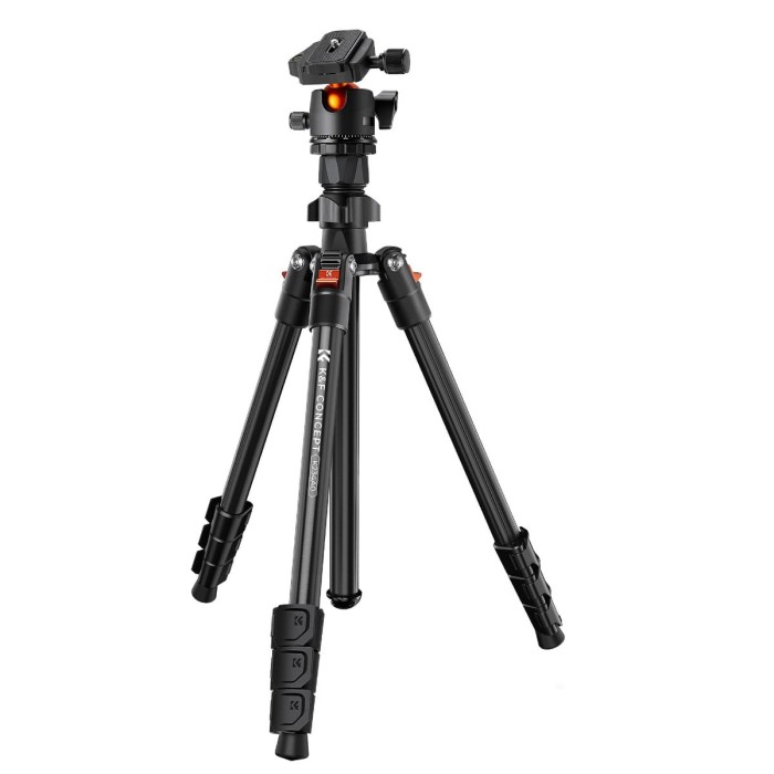Statyw K&F Concept K234A0 z głowicą kulową BH-28L i uchwytem na telefon_01_HD.jpg
