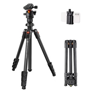 Statyw K&F Concept K234A0 z głowicą kulową BH-28L i uchwytem na telefon_04_HD.jpg