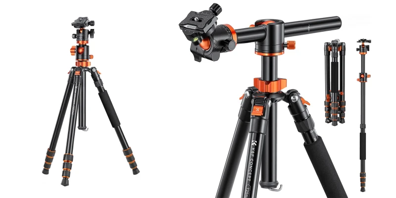 Grafika - Statyw K&F Concept T254A4 z głowicą kulową BH-28L_01.jpg