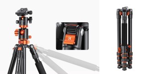 Grafika - Statyw K&F Concept T254A4 z głowicą kulową BH-28L_10.jpg