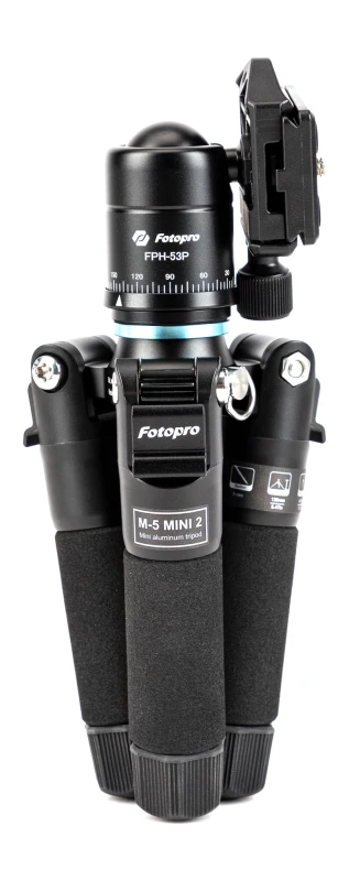 Statyw Fotopro M-5 mini 2 z głowicą kulową FPH-53P_09_HD.jpg
