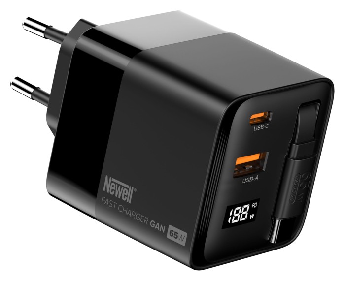 Ładowarka sieciowa Newell GaN 65 W LCD - EU_02_HD.jpg