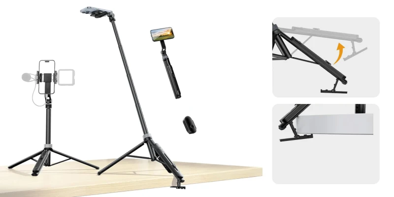 Grafika_Selfie stick Ulanzi TT88 - czarny_01.jpg