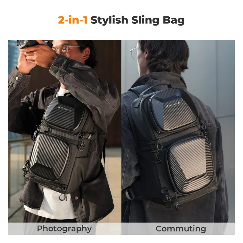 Plecak fotograficzny K&F Concept Urban Wander U02 10 l - czarny_05_HD.jpg