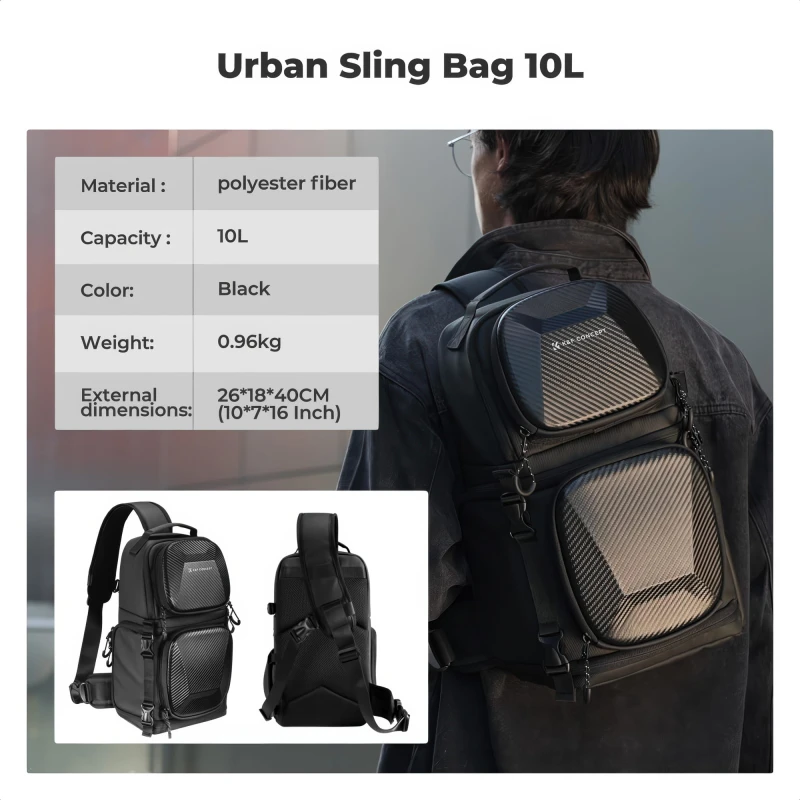 Plecak fotograficzny K&F Concept Urban Wander U02 10 l - czarny_10_HD.jpg