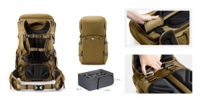 Grafika - Plecak fotograficzny K&F Concept Star Wander 05 40 l - khaki_01.jpg