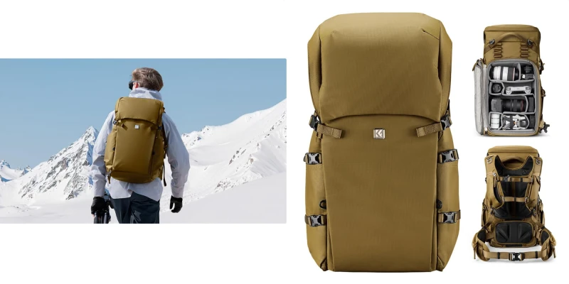 Grafika - Plecak fotograficzny K&F Concept Star Wander 05 40 l - khaki_11.jpg