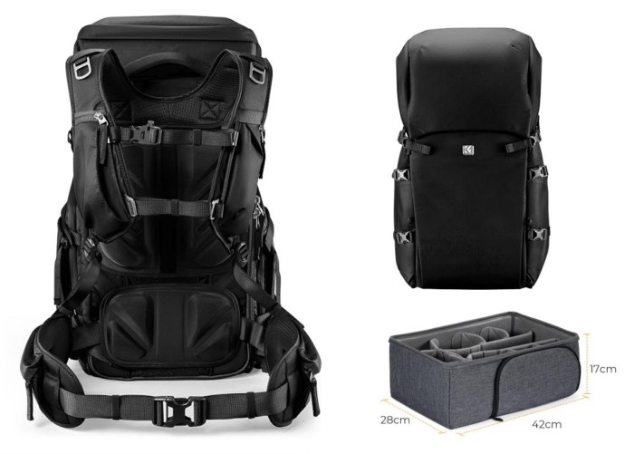 Plecak fotograficzny K&F Concept Star Wander 05 40 l - czarny_02_HD.jpg