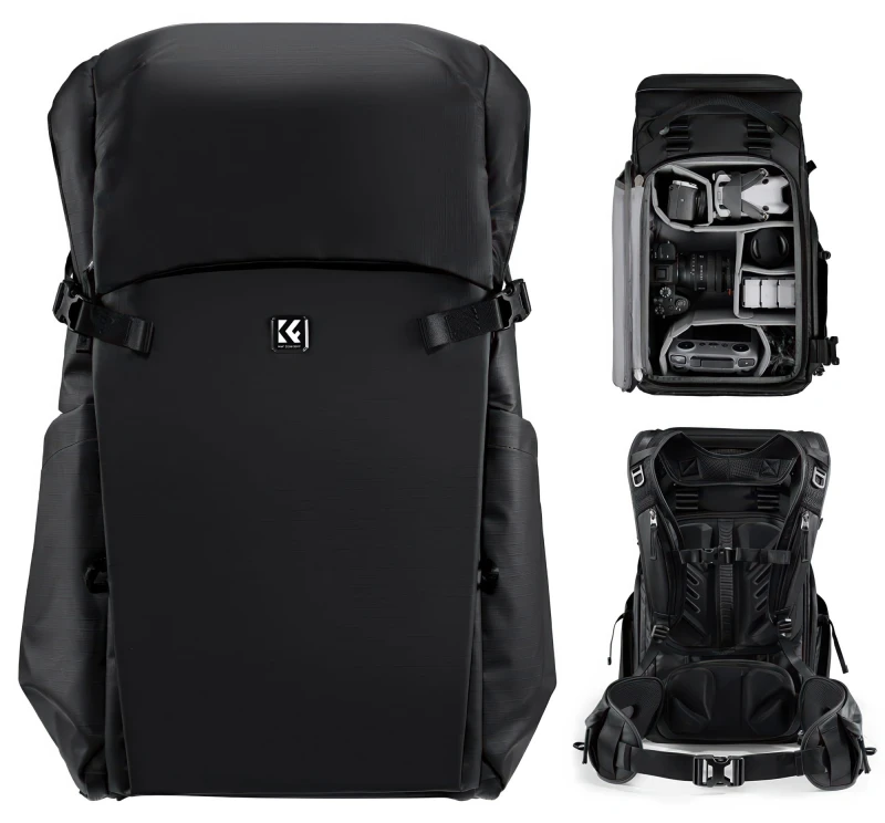 Plecak fotograficzny K&F Concept Star Wander 04 30 l - czarny_01_HD.jpg
