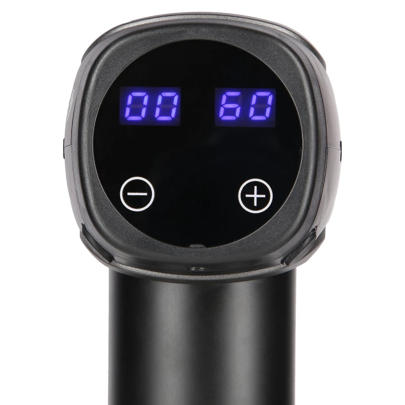 PISTOLET DO MASAŻU HMS PDM3125H BLACK