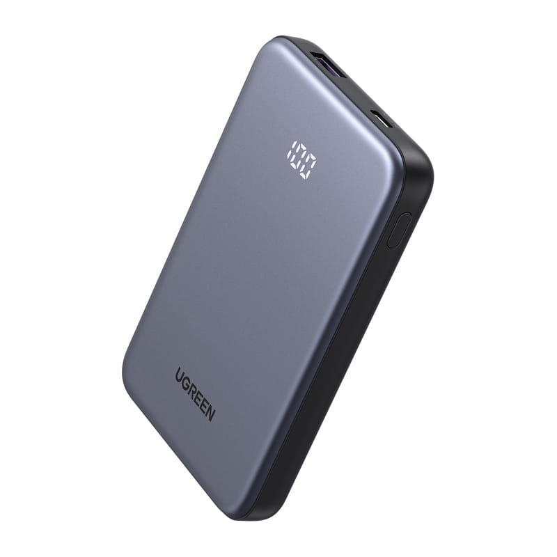 Powerbank 10000mAh Ugreen PB507, 20W PD, USB + USB-C (szary).jpeg