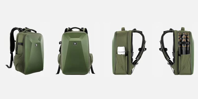 Grafika - Plecak fotograficzny K&F Concept Nature Wander 22 l - zielony_03.jpg