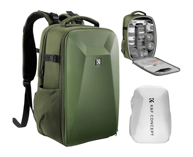 Plecak fotograficzny K&F Concept Nature Wander 22 l - zielony_02_HD.jpg