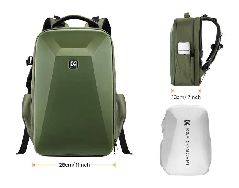 Plecak fotograficzny K&F Concept Nature Wander 22 l - zielony_04_HD.jpg
