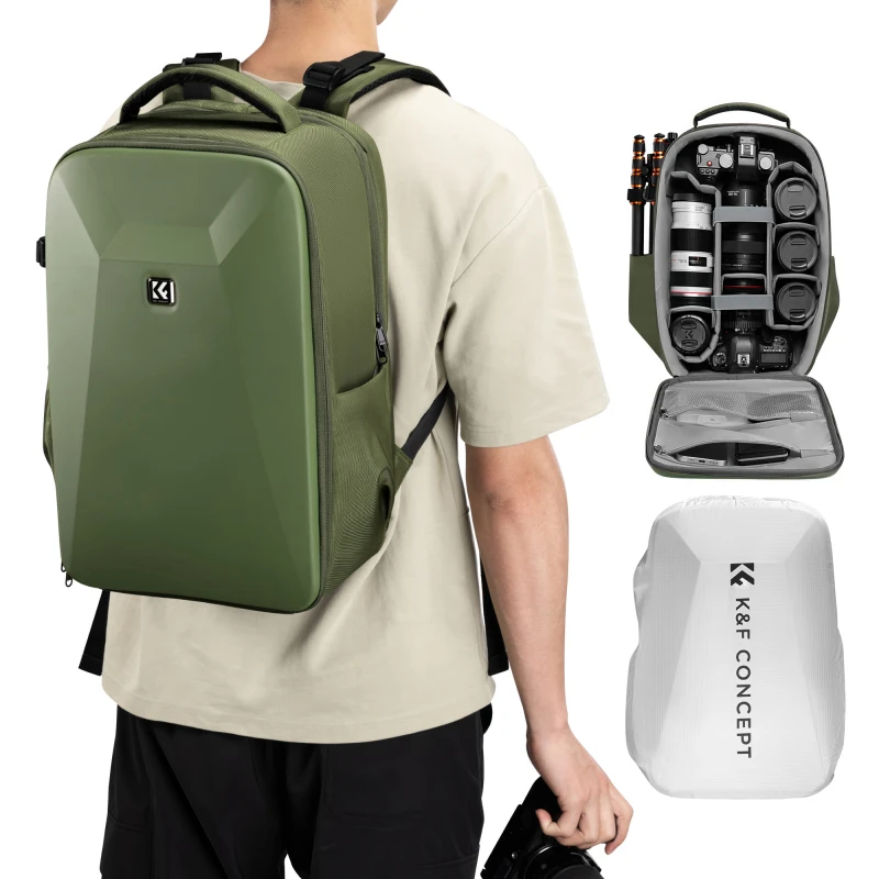 Plecak fotograficzny K&F Concept Nature Wander 22 l - zielony_05_HD.jpg