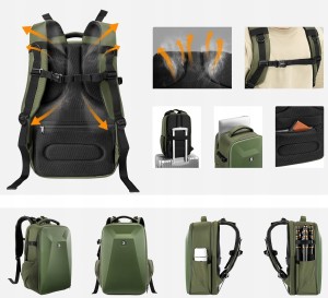 Plecak fotograficzny K&F Concept Nature Wander 22 l - zielony_08_HD.jpg