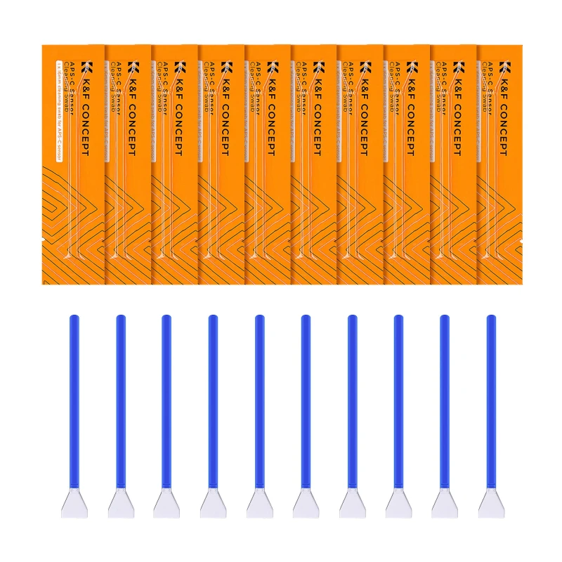 Zestaw czyszczący K&F Concept do matryc APS-C Sensor Cleaning Swab Kit_04_HD.jpg