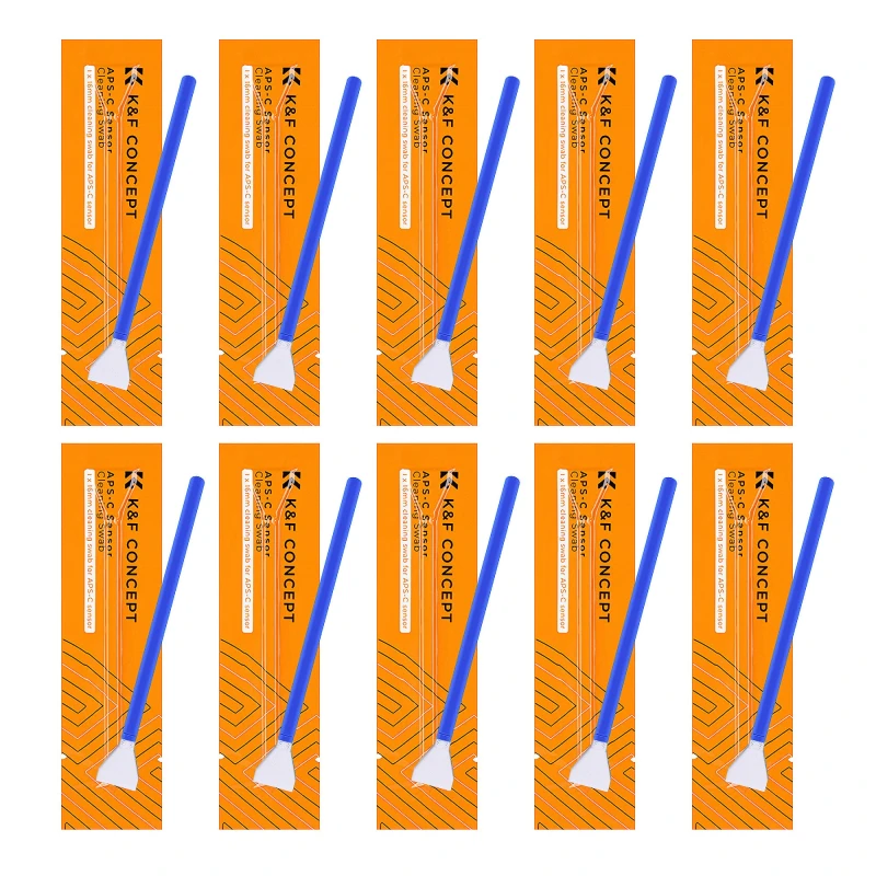 Zestaw czyszczący K&F Concept do matryc APS-C Sensor Cleaning Swab Kit_05_HD.jpg