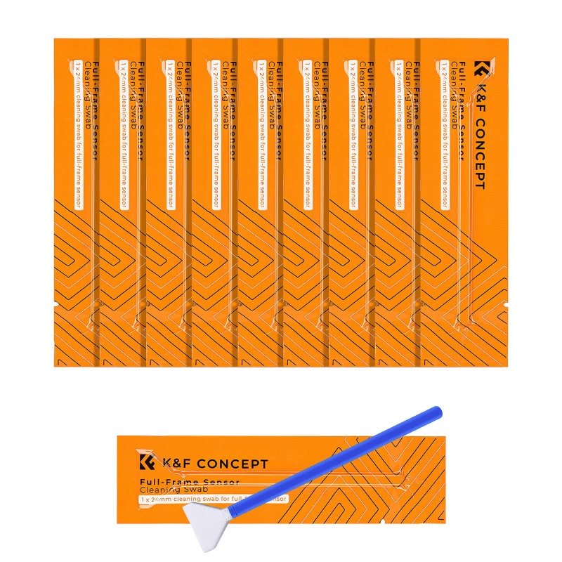 Zestaw czyszczący K&F Concept do matryc pełnoklatkowych Sensor Cleaning Swab Kit_03_HD.jpg