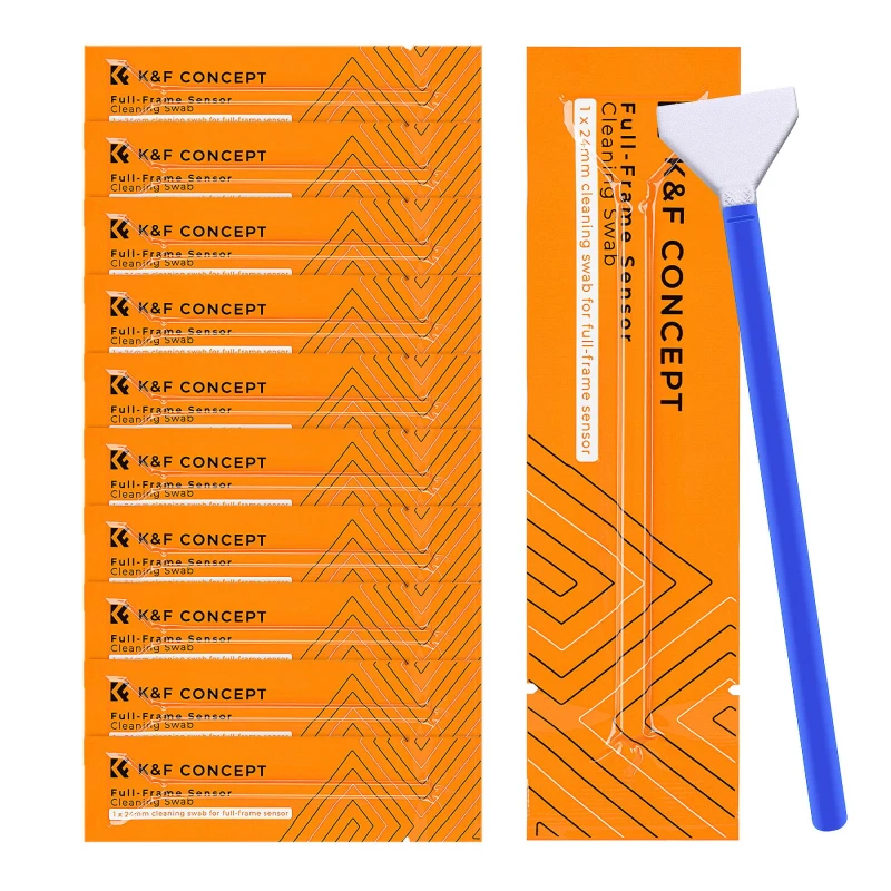 Zestaw czyszczący K&F Concept do matryc pełnoklatkowych Sensor Cleaning Swab Kit_06_HD.jpg
