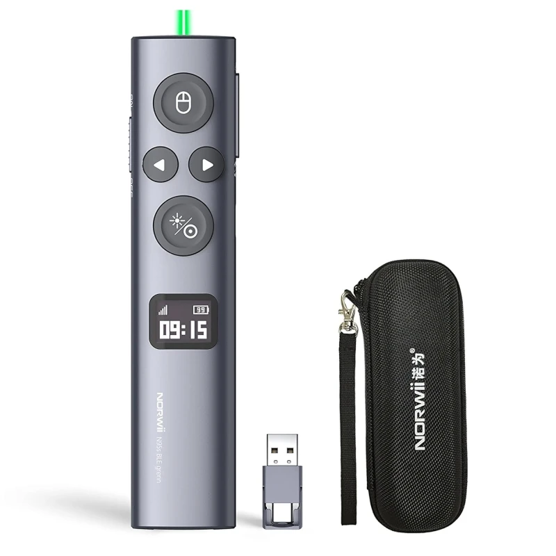 Pilot z wskaźnikiem laserowym do prezentacji multimedialnych Norwii N95s BLE_02_HD.jpg