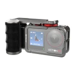 Metalowa obudowa ochronna z uchwytem Puluz dla DJI Osmo Action 5 Pro / Action 4 / Action 3