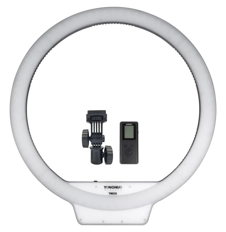 Lampa pierścieniowa LED Yongnuo YN608 - WB (3200 K - 5500 K)_03_HD.jpg