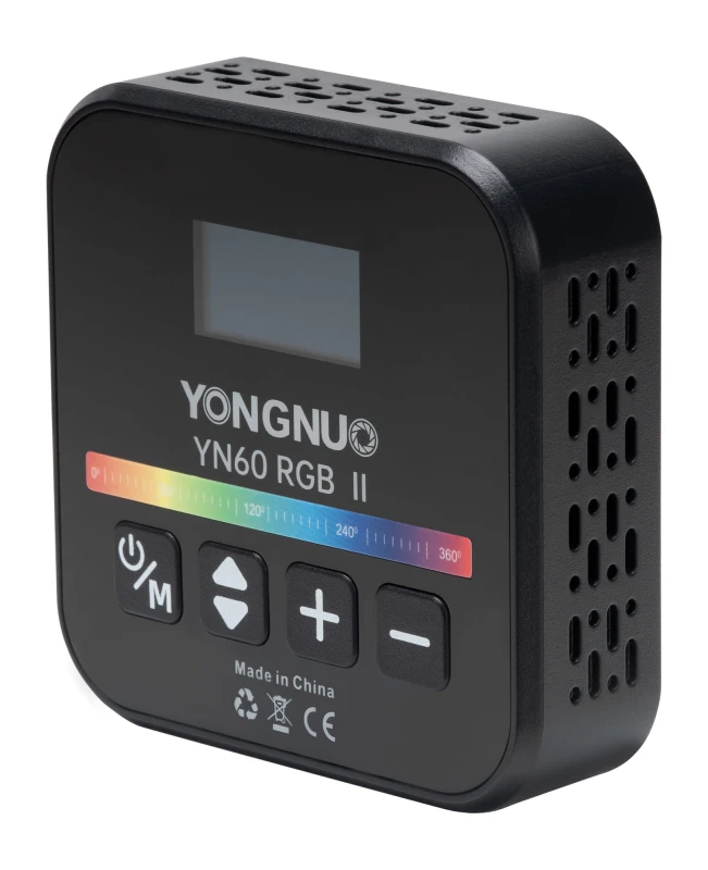 Lampa LED Yongnuo YN60 RGB II - WB (2500 K - 9900 K), czarna_04_HD.jpg