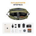 Torba fotograficzna K&F Concept Alpha Sling Bag 10 l - zielona_02_HD.jpg