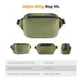 Torba fotograficzna K&F Concept Alpha Sling Bag 10 l - zielona_04_HD.jpg