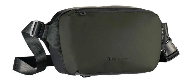 Torba fotograficzna K&F Concept Alpha Sling Bag 10 l - ciemnozielona_02_HD.jpg