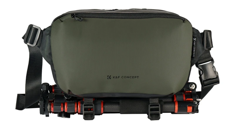 Torba fotograficzna K&F Concept Alpha Sling Bag 10 l - ciemnozielona_05_HD.jpg
