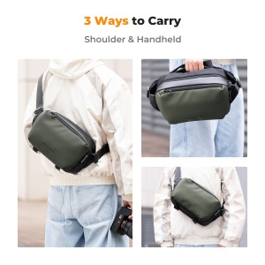 Torba fotograficzna K&F Concept Alpha Sling Bag 10 l - ciemnozielona_09_HD.jpg
