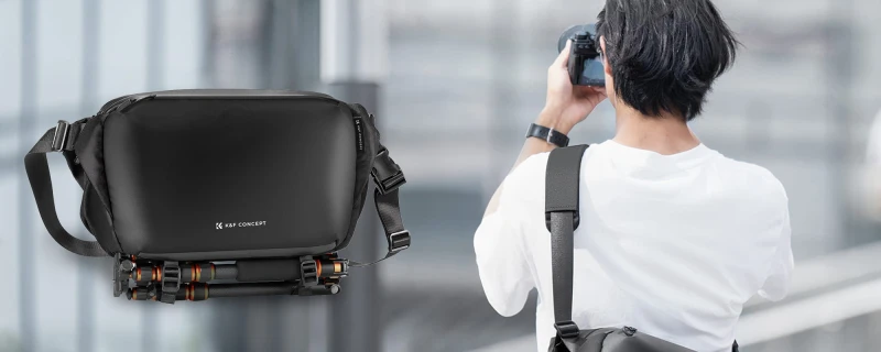 Grafika - Torba fotograficzna K&F Concept Urban Wander Sling 12 l - czarna_06.jpg