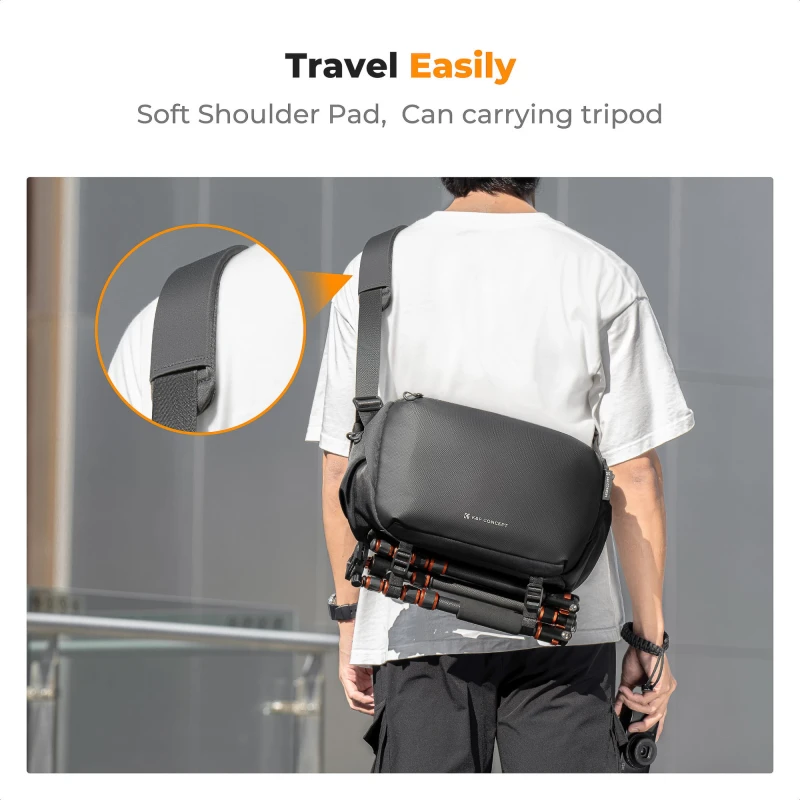Torba fotograficzna K&F Concept Urban Wander Sling 12 l - czarna_06_HD.jpg