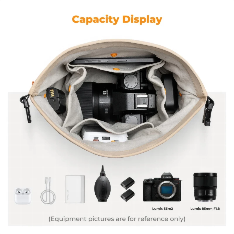 Torba fotograficzna K&F Concept Urban Wander Sling U11 5 l - beżowa_09_HD.jpg