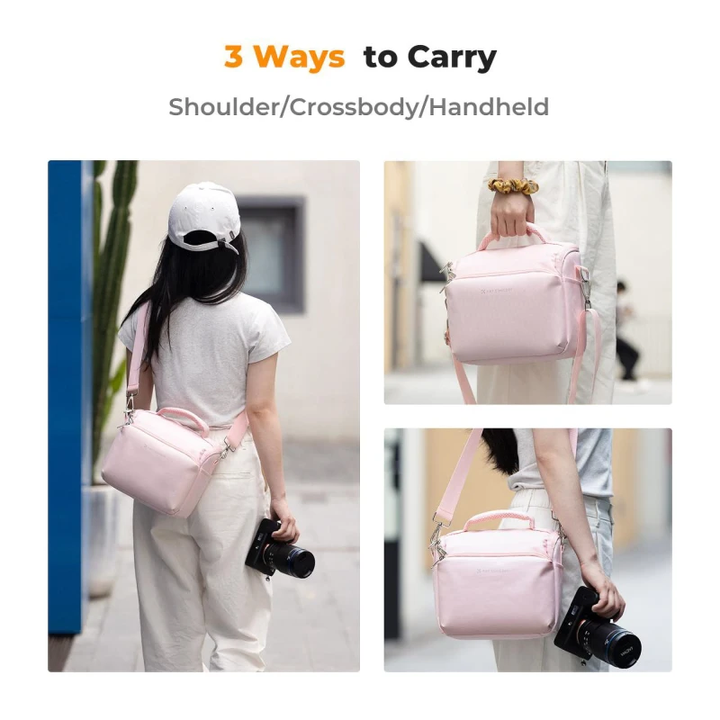 Torba fotograficzna K&F Concept Camera Sling Bag 5 l - różowa_05_HD.jpg