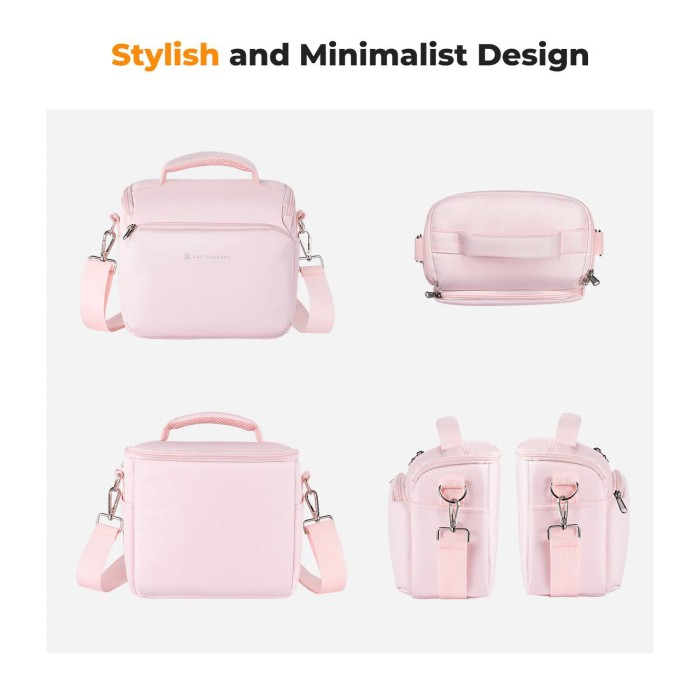 Torba fotograficzna K&F Concept Camera Sling Bag 5 l - różowa_06_HD.jpg