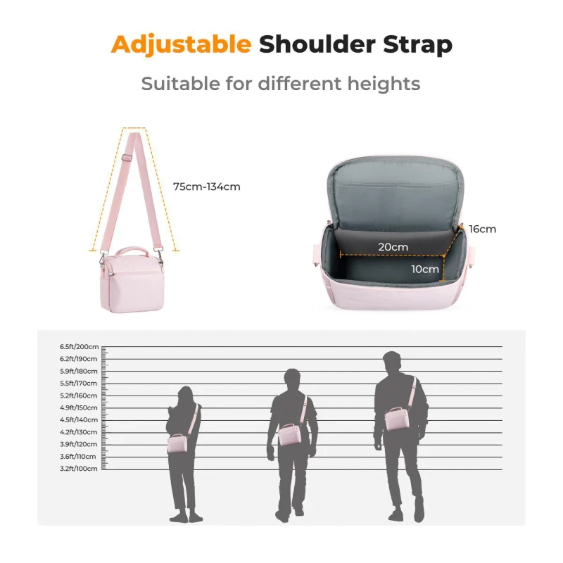 Torba fotograficzna K&F Concept Camera Sling Bag 5 l - różowa_07_HD.jpg