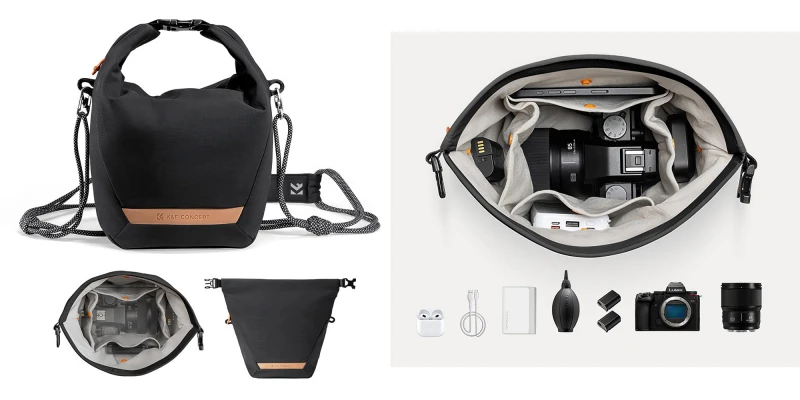 Grafika - Torba fotograficzna K&F Concept Urban Wander Sling U11 5 l - czarna_06.jpg
