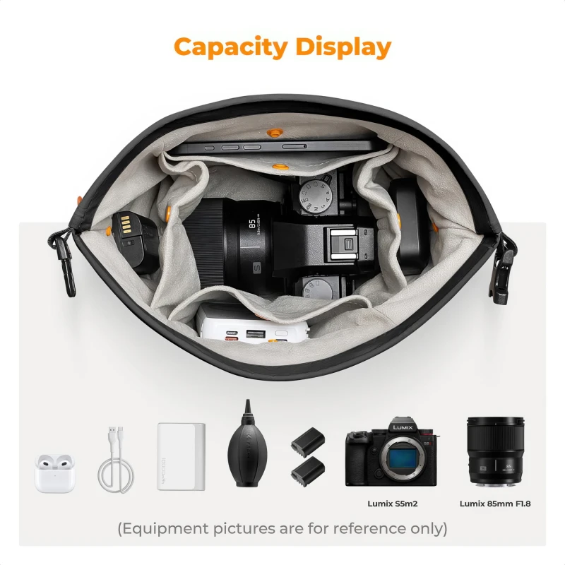 Torba fotograficzna K&F Concept Urban Wander Sling U11 5 l - czarna_08_HD.jpg