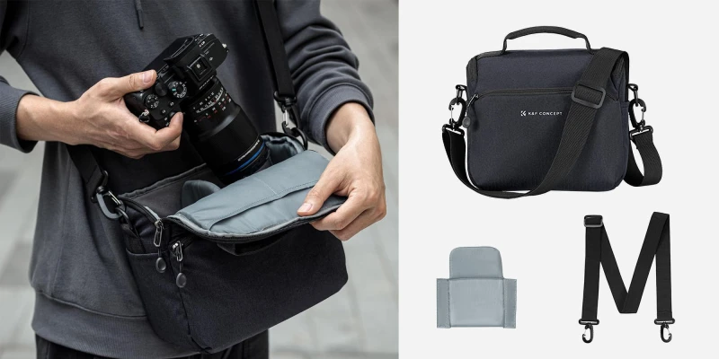 Grafika - Torba fotograficzna K&F Concept Camera Sling Bag 5 l - granatowa_05.jpg