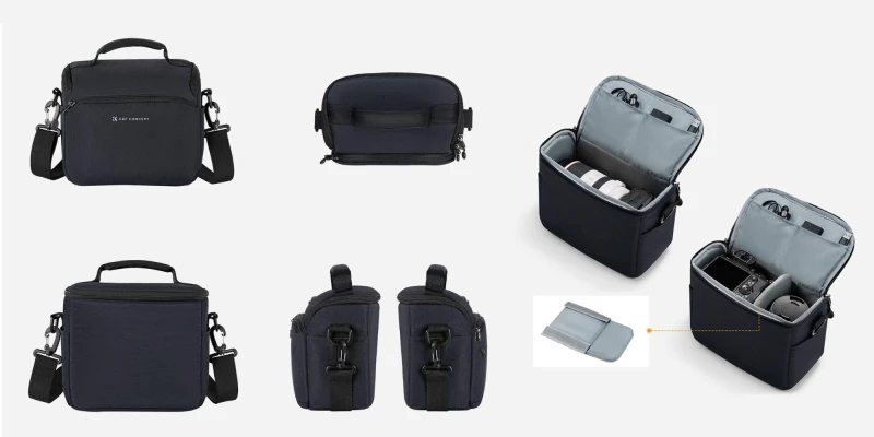 Grafika - Torba fotograficzna K&F Concept Camera Sling Bag 5 l - granatowa_07.jpg