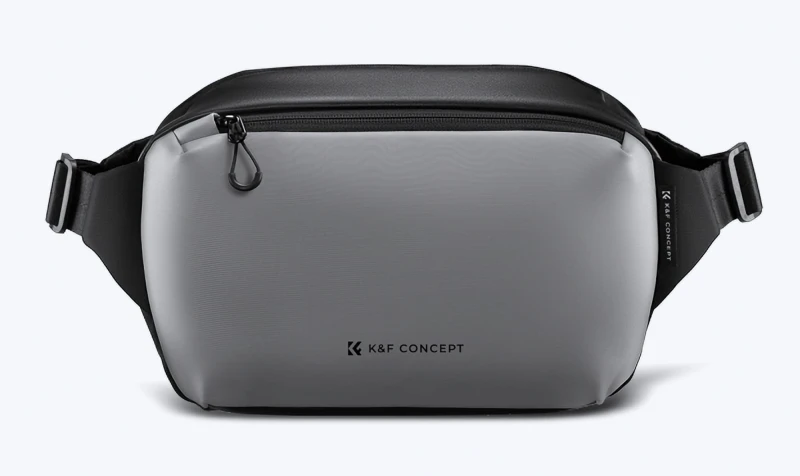 Torba fotograficzna K&F Concept Alpha Sling Bag 10 l - szara_01_HD.jpg