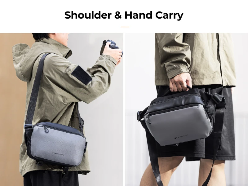 Torba fotograficzna K&F Concept Alpha Sling Bag 10 l - szara_10_HD.jpg