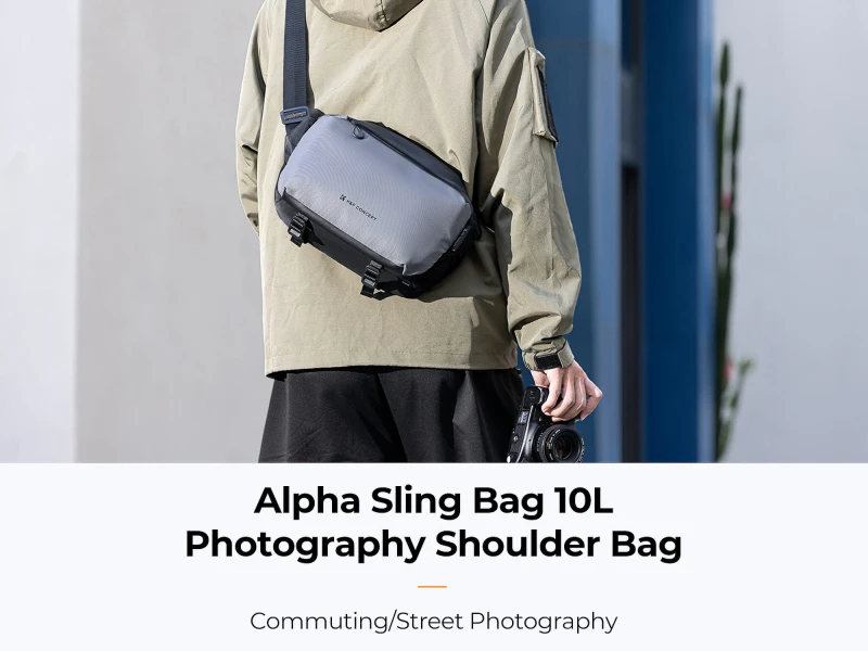 Torba fotograficzna K&F Concept Alpha Sling Bag 10 l - szara_11_HD.jpg