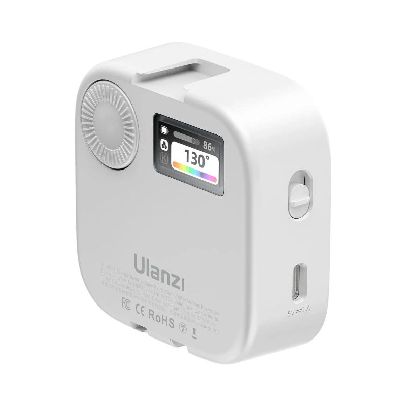 Lampa LED Ulanzi U60 - RGB, WB (2500 K - 9000 K), biała_02_HD.jpg