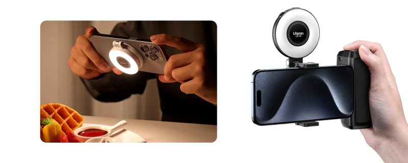 Grafika - Lampa LED Ulanzi LM19 Magsafe - WB (2500 K - 8500 K), czarna_02.jpg