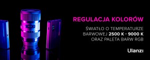 Grafika - Lampa LED Ulanzi VL120 - RGB, WB (2500 K - 9000 K)_09.jpg